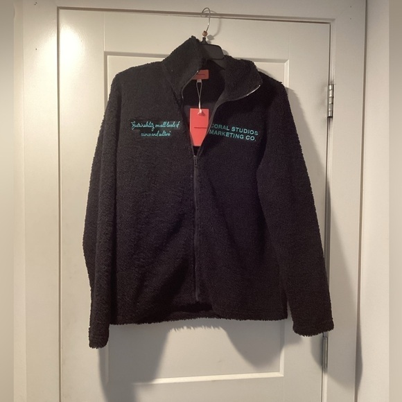 NORDSTROM Coral Studios fleece jacket Size M - Picture 2 of 5